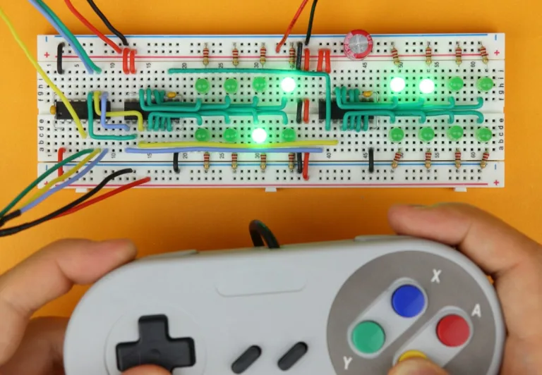 Expanding the pins of a microcontroller