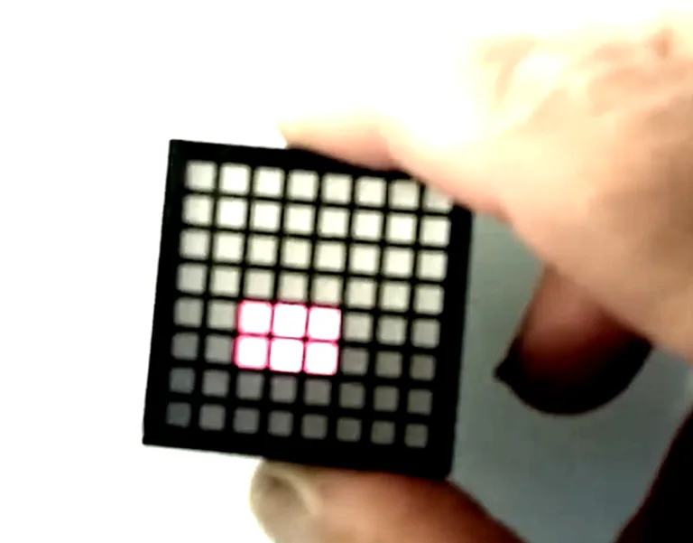 Let’s create a small level with a matrix display