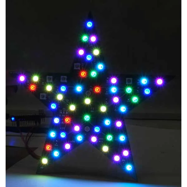 Christmas Star with NeoPixel LEDs