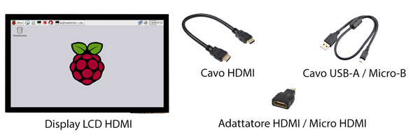 10-inch capacitive touch display - package contents