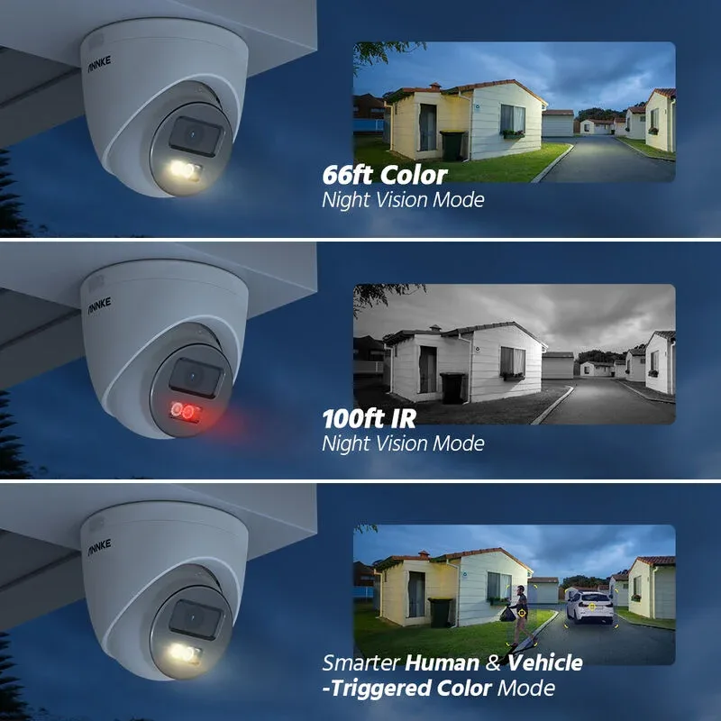 4K PoE Outdoor Dome Camera with AI Detection - Image 4