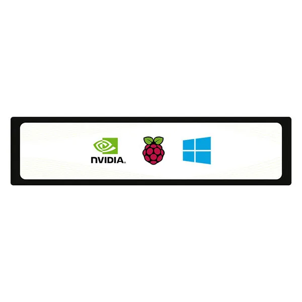 11.9" capacitive touch screen display with audio output - 320 x 1480 pixels - Image 1