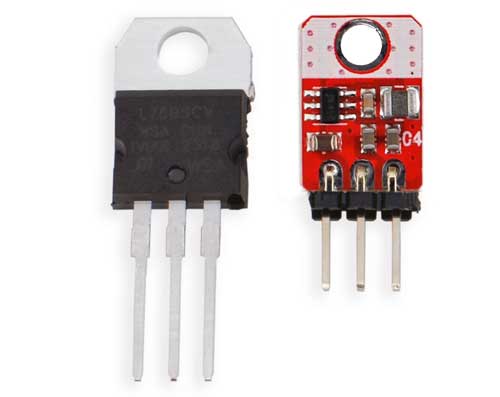 Regolatore DC/DC compatibile 7805