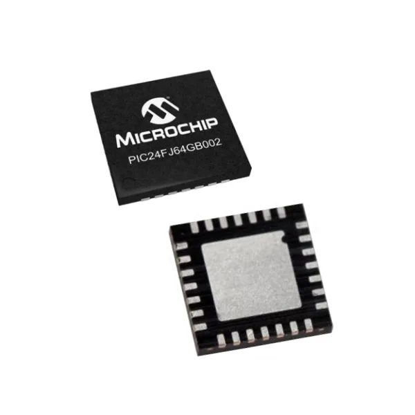 PIC24FJ64GB002-I/ML 16-bit USB OTG Microcontroller - Image 1