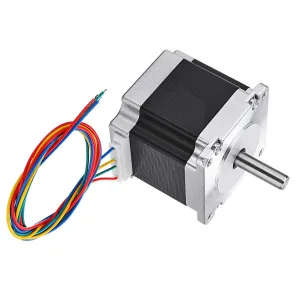 NEMA 23 Bipolar Stepper Motor - 2.8 A with 8mm Shaft