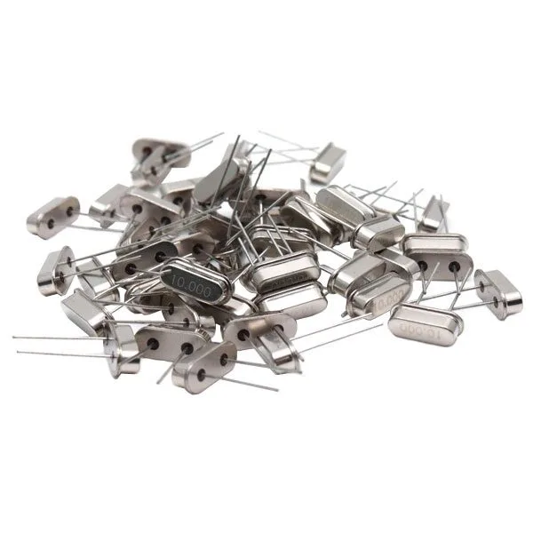 Set of 50 Low-Profile Crystals, 10 Values - Image 1