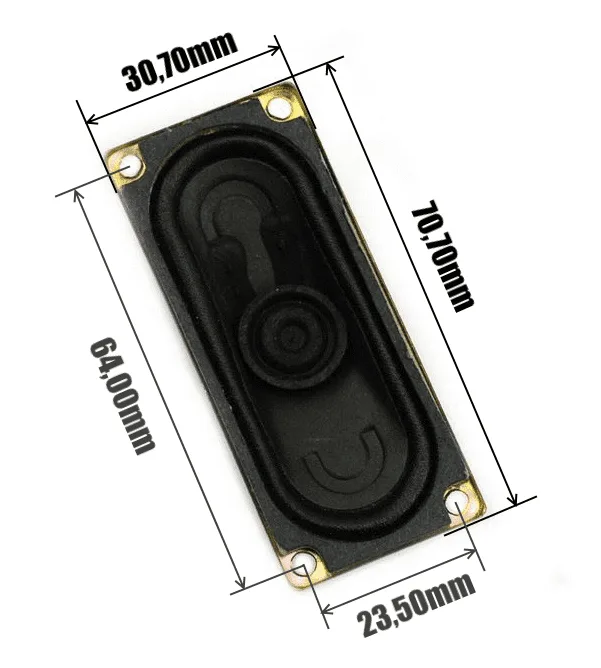 Rectangular Loudspeaker 3 W / 8 ohm - Image 4