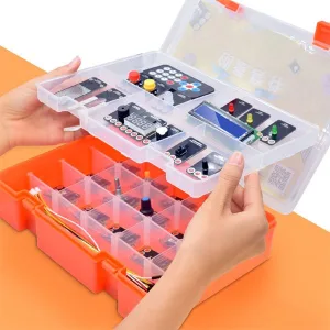 Advanced LEGO-compatible Electronics Kit for Arduino and Raspberry Pi