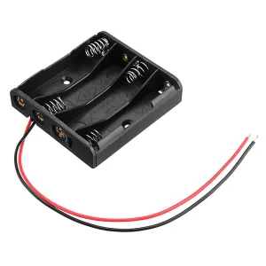4 x AAA battery holder with wires