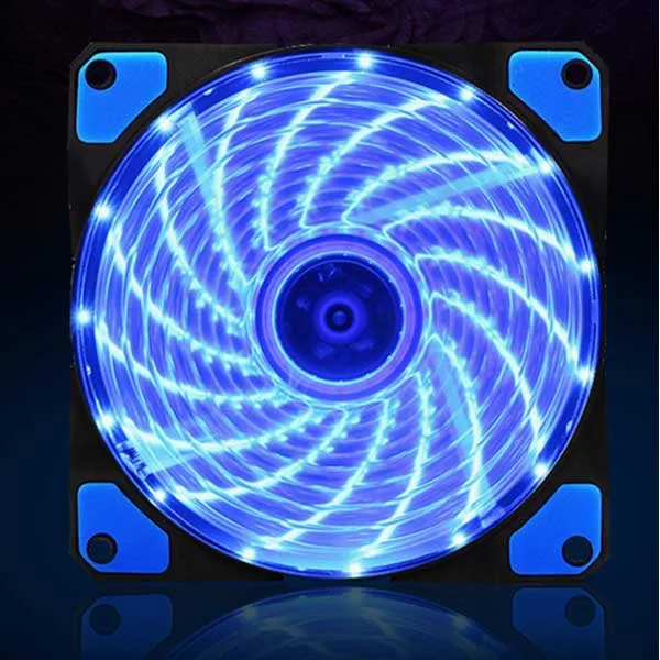 120 mm fan with blue LEDs - Image 1