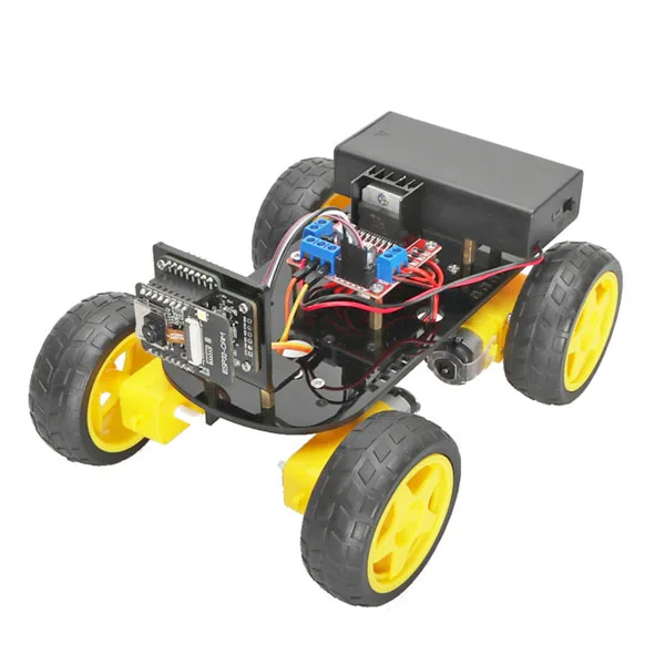 4WD WiFi Robot Car with ESP32-CAM Camera - Kit - Image 3