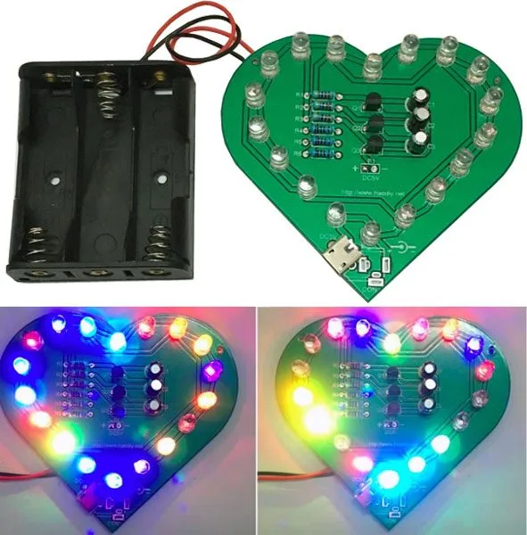LED Heart Kit - Image 1