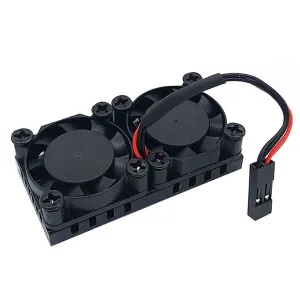 Heatsink with 2 Fans for Raspberry Pi