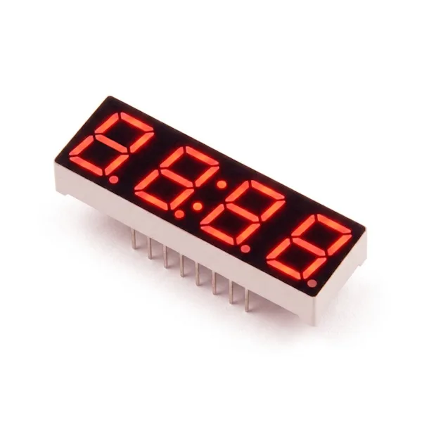 4-digit 7-segment display 0.39″ CC - red - Image 4