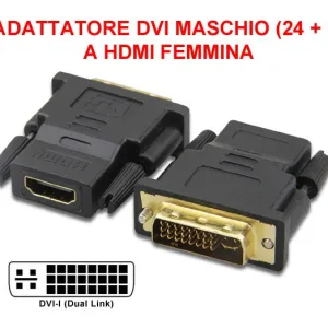 DVI Male to HDMI Female Adapter
