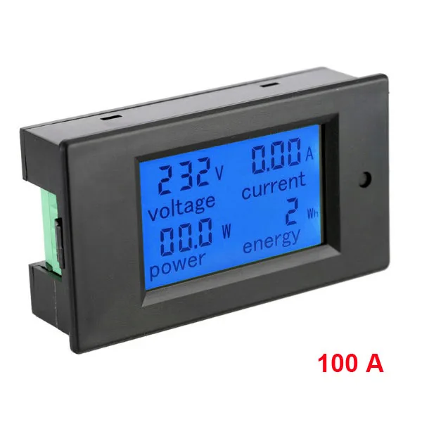 LCD energy meter - 100 A - Image 1