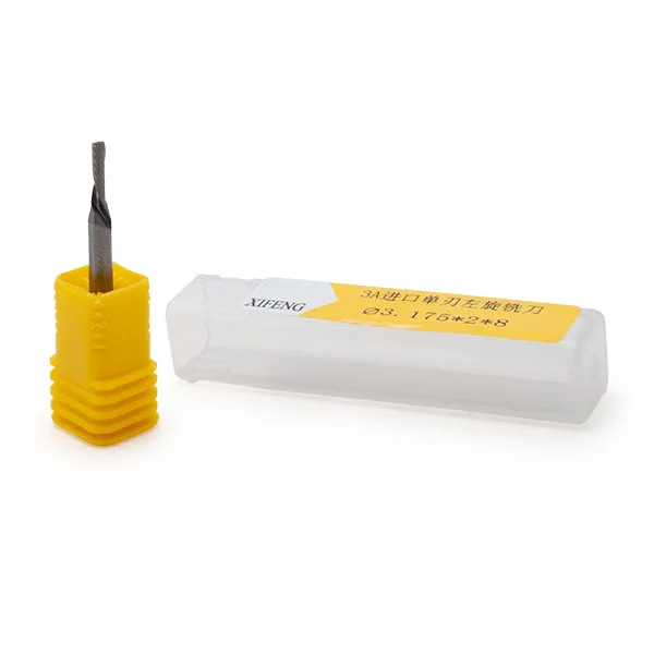 Single-flute end mill 2 mm - 3.175 mm shank - Image 3