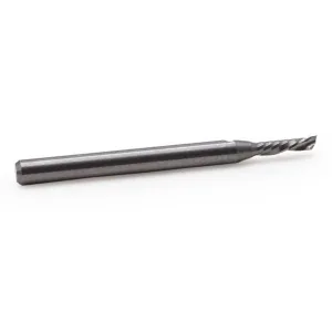 Single-flute end mill 2 mm - 3.175 mm shank