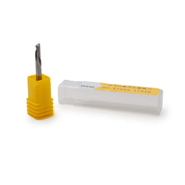 Single-Flute End Mill 3.175 mm - 3.175 mm Shank - Image 3
