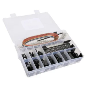 Box of 520 Crimp DUPONT Connectors with Ribbon Cable and Headers
