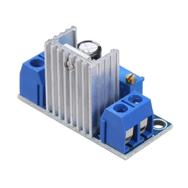 DC/DC Module with LM317 Voltage Regulator - Adjustable Output 1.2-37V - Image 4