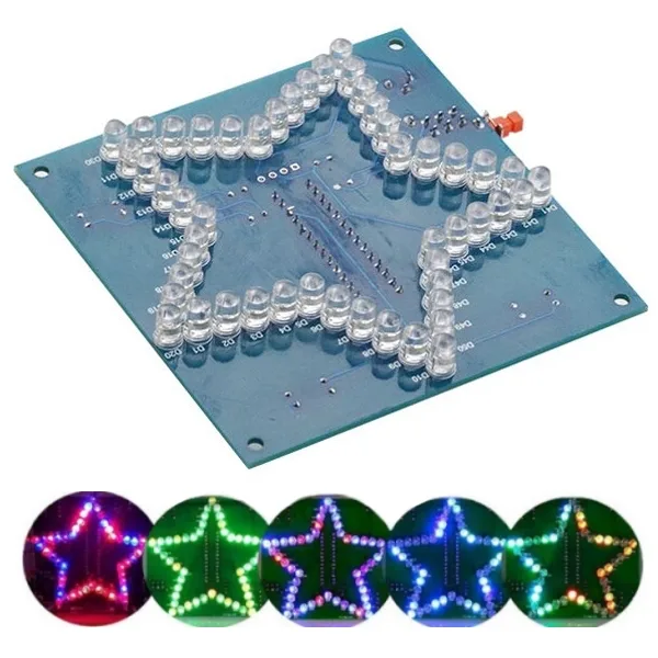 Star Kit with 50 Color-Changing LEDs - USB Powered - Image 1
