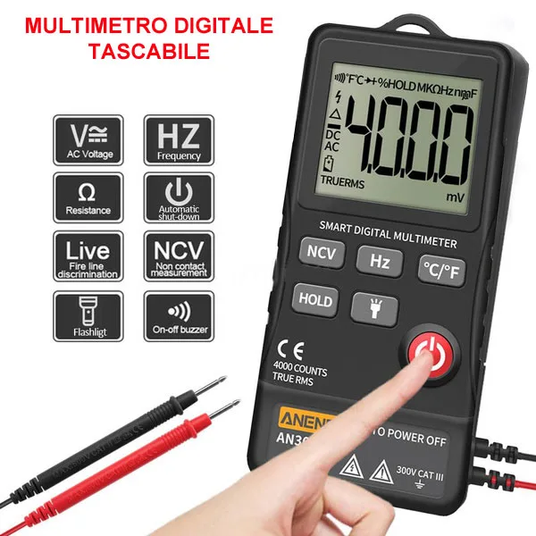 Pocket Digital Multimeter - 300V - Image 1