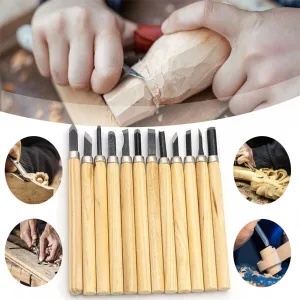 12-Piece Woodworking Tool Set