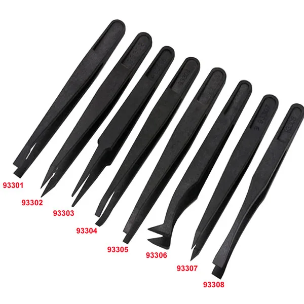 Set of 8 Anti-Static Tweezers - Image 4