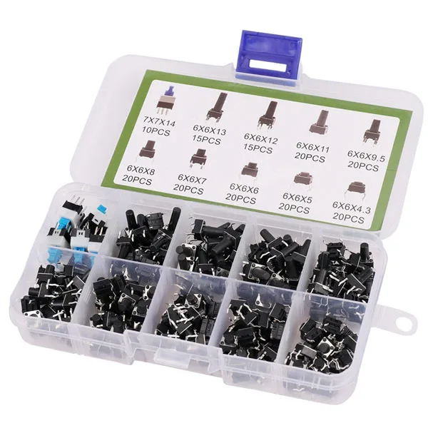 Box of 180 assorted push buttons - Image 5