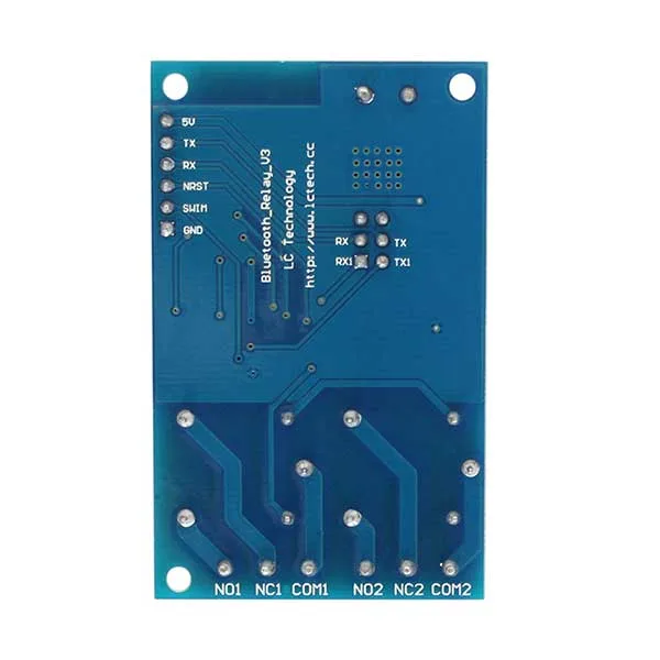2 CH 12 V / 10 A relay module with serial and Bluetooth, app-controllable - Image 4