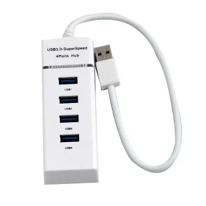 4-Port USB 3.0 Hub - 5 Gbps
