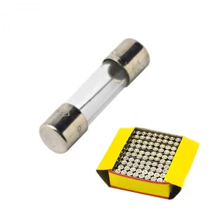 Set of 100 fuses 5x20mm - 5A - 250V