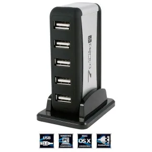 7-Port USB Hub with Power Supply