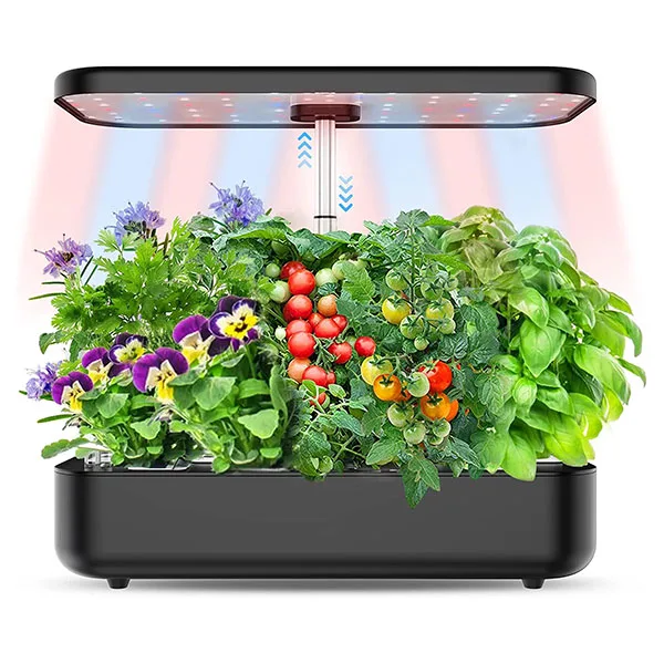 LED Grow Hydroponic Garden - 12 PODS, Height Adjustable up to 48 cm - Image 1