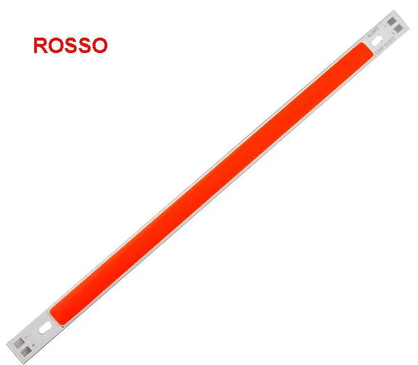 Red COB LED bar 12V 15W - 20 cm long - Image 4