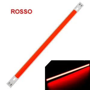 Red COB LED bar 12V 15W - 20 cm long