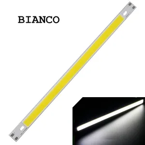 White COB LED Strip 12V 15W - 20 cm length