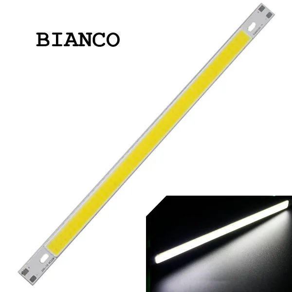 White COB LED Strip 12V 15W - 20 cm length - Image 1