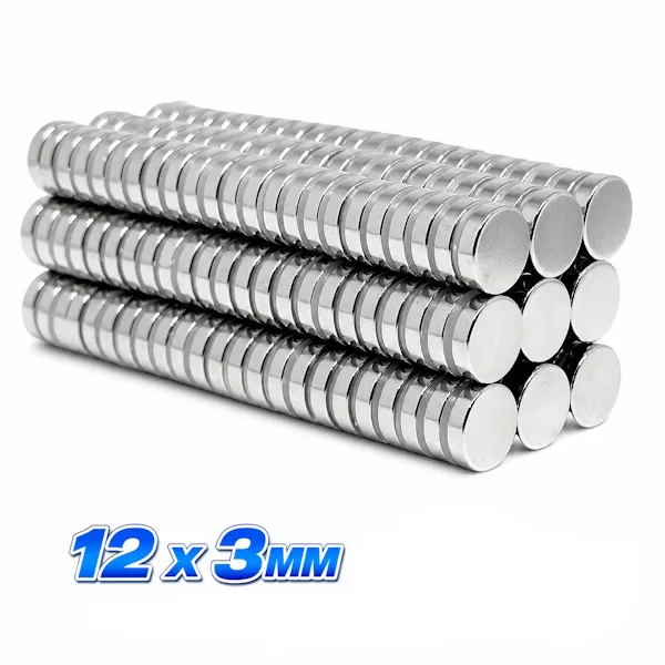 Magnetic disc 12 x 3 mm - Image 3