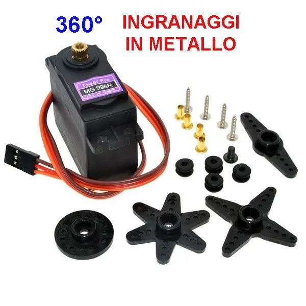 Metal Gear Servo 9.4kg/cm 360° - Image 1