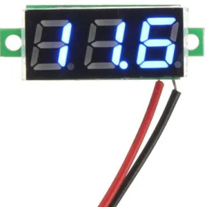 Mini Voltmeter 2.5-30 V - BLUE