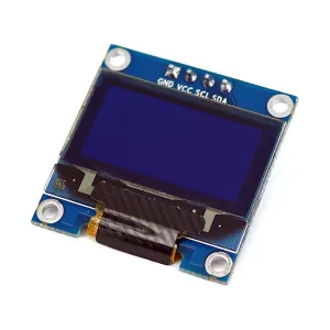 OLED I2C display 0.96” - GND/VCC/SCL/SDA
