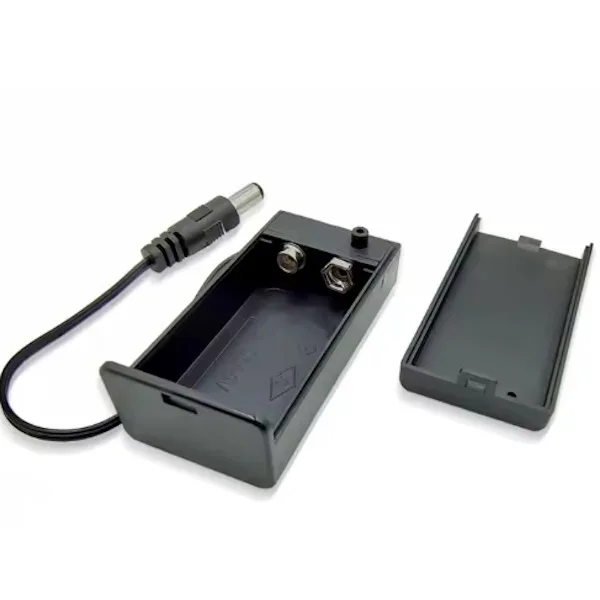 9 Volt Battery Holder with Switch and DC Plug - Image 4