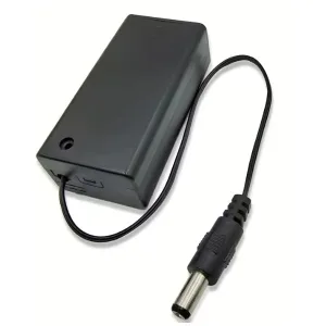 9 Volt Battery Holder with Switch and DC Plug