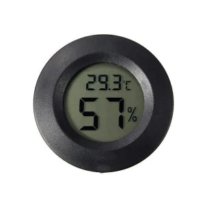 Panel thermometer and hygrometer