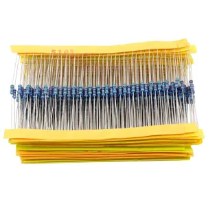 Set of 1000 Precision Resistors 5% - Various Values