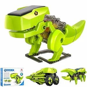 3-in-1 Educational Solar Robot Kit – Dinosaur, Insect and Drill