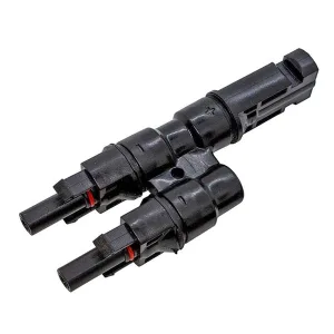 MC4 Branch Connector 1M/2F for Parallel Solar Panel Connections