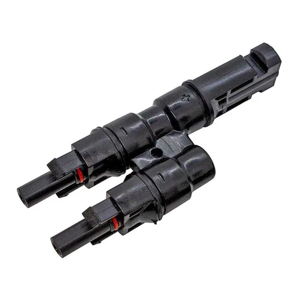 MC4 Branch Connector 1M/2F for Parallel Solar Panel Connections - Image 1